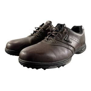 Callaway Golf Men’s XTT LT Saddle Shoes Brown Leather Size 13